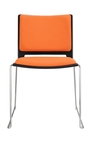 Plastová židle FILO, sáně